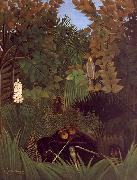 Henri Rousseau The Monkeys Spain oil painting reproduction